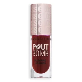 Makeup Revolution Plump & Shine Gloss à lèvres Jelly Berry Mauve